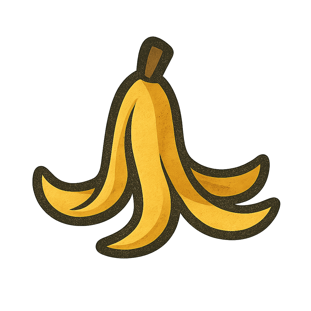 Thrown Banana