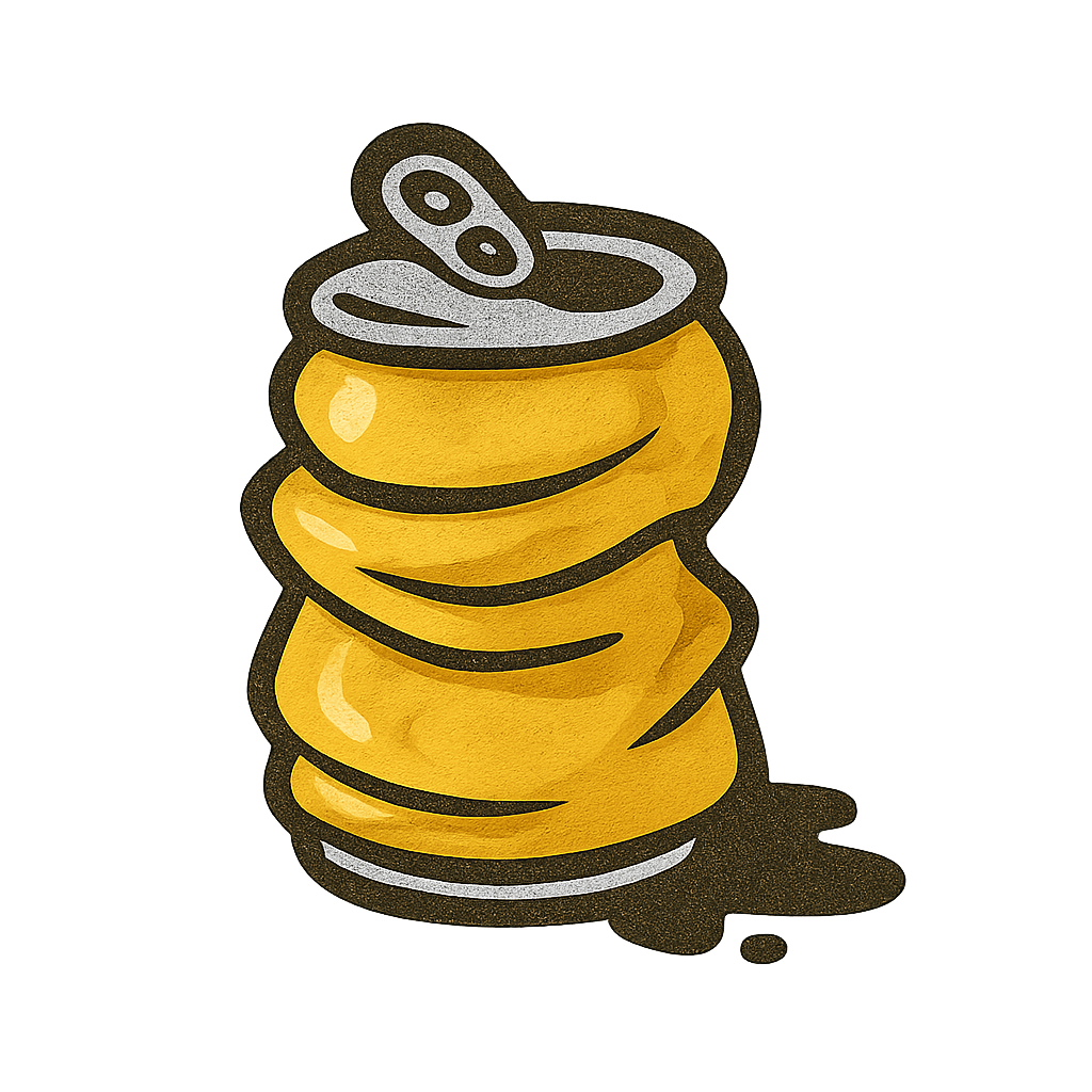Thrown Can